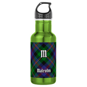 Botella De Agua Tartan del Clan Malcolm