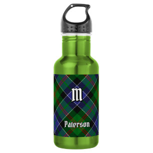 Botella De Agua Tartan del Clan Paterson