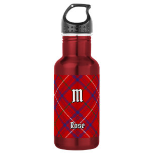 Botella De Agua Tartan del Clan Rose