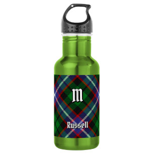 Botella De Agua Tartan del Clan Russell