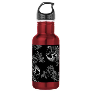 Botella De Agua Tatuaje japonés Koi(Carp)