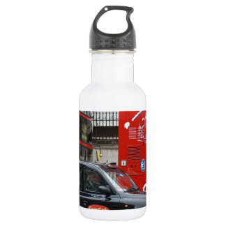 Botella De Agua Taxi negro de Londres