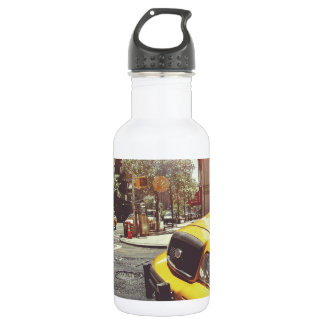 Botella De Agua Taxis Amarillos de la Ciudad de Nueva York