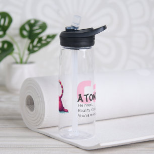 Botella De Agua Taza de gato divertido – CatAtonic: Yo duermo. Tú 