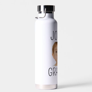 Botella De Agua Taza personalizada divertida con foto de bebé para