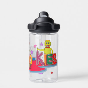 Botella De Agua Taza sippy transparente de Walabookies