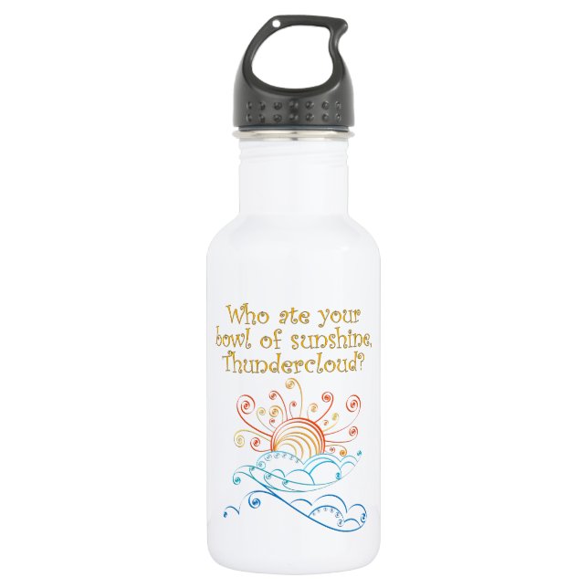 Botella De Agua Tazón de sol (Anverso)