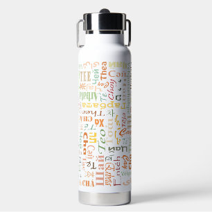 Botella De Agua Té