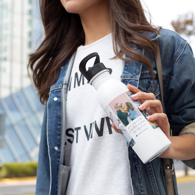 Botella De Agua Te Ama Mamá | Collage de fotos moderno 6 (Subido por el creador)