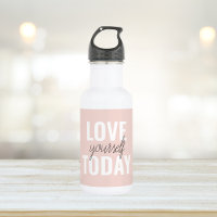 Te Amas Positivamente Hoy Cita Rosa Pastel