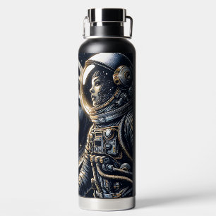 Botella De Agua Te Amo hasta la Luna y de Regreso   Astronautas