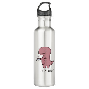 Botella De Agua Tea-Rex, Dinosaurio Cute, Funny T-rex