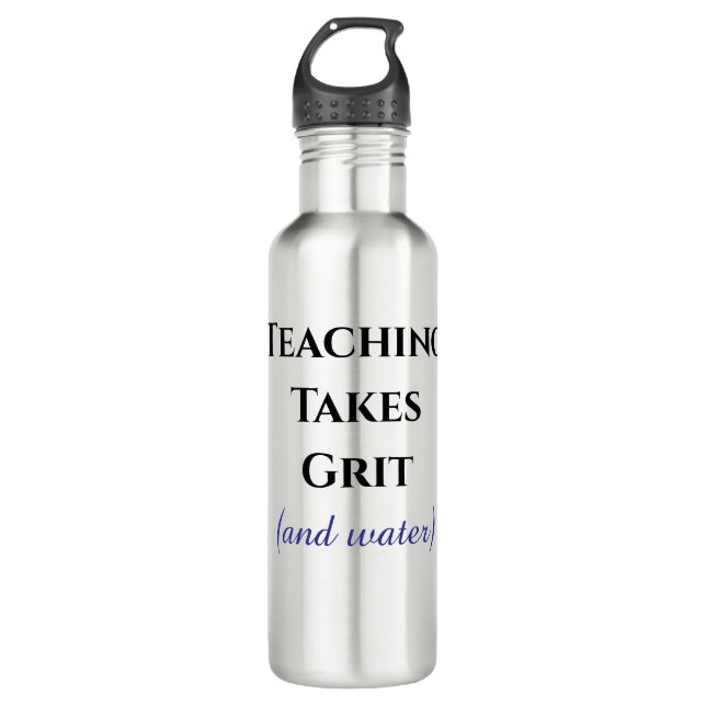 Botella De Agua Teacher Motivation Quote Inspiration (Anverso)