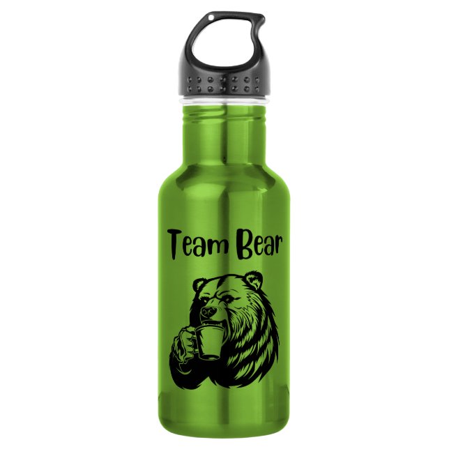 Botella De Agua Team Bear (Anverso)