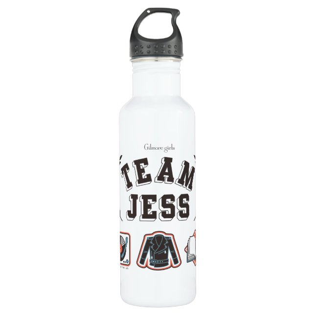 Botella De Agua Team Jess Gilmore Girls Design (Anverso)