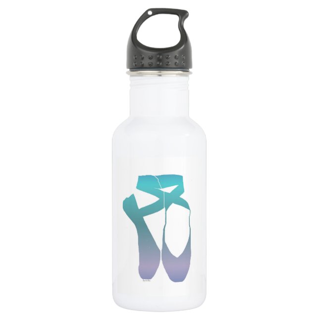 Botella De Agua Team Pointe Ballet Ocean (Anverso)