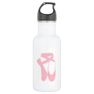 Botella De Agua Team Pointe Ballet Pointe Pink