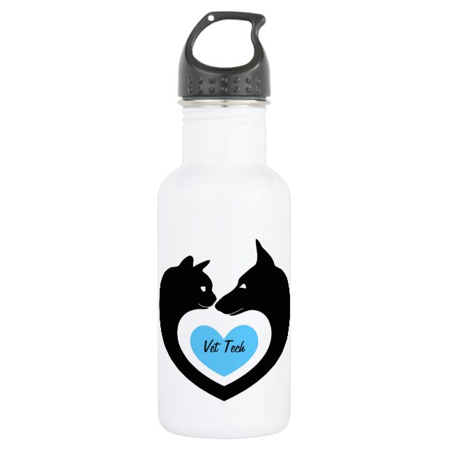 Botella De Agua Tecnología del veterinario (Anverso)