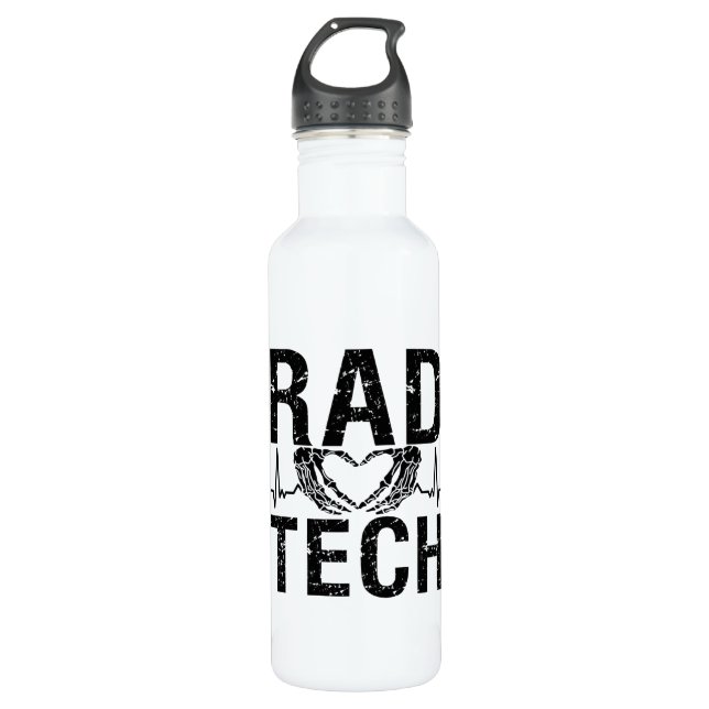 Botella De Agua Tecnólogo de Rad Tech Radiology (Anverso)