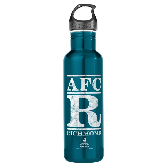 Botella De Agua Ted Lasso | AFC R Richmond Text Logo (Anverso)