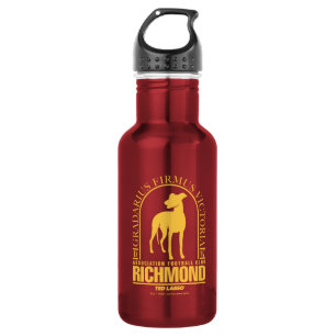 Botella De Agua Ted Lasso   AFC Richmond Gold Arched Logo