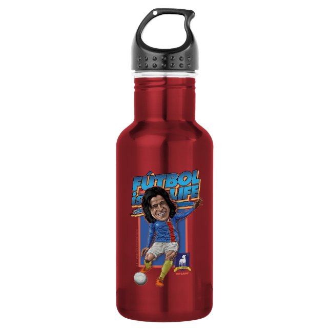 Botella De Agua Ted Lasso | Dani Rojas Bobblehad (Anverso)