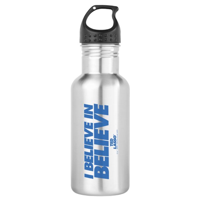 Botella De Agua Ted Lasso | I Believe in Believe (Anverso)