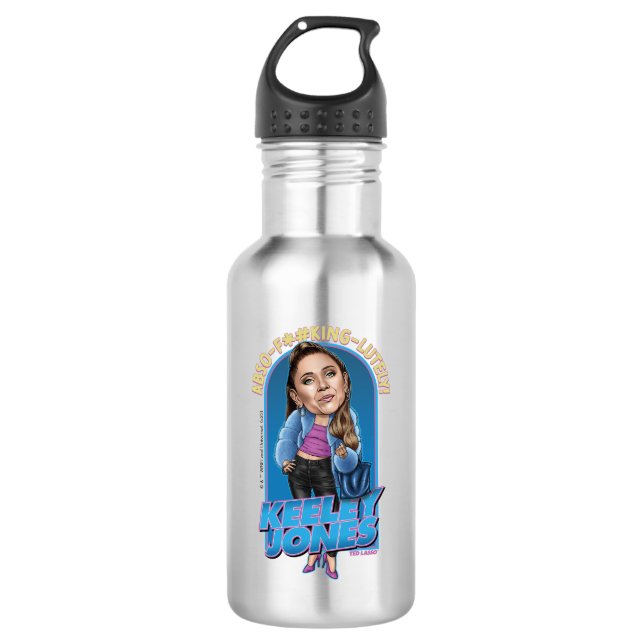 Botella De Agua Ted Lasso | Keeley Jones Bobblehead (Anverso)