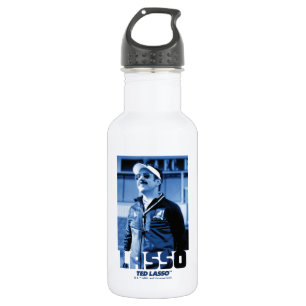 Botella De Agua Ted Lasso   Lasso Photo Portrait Graphic