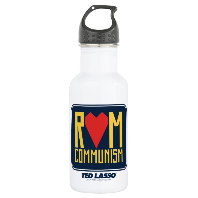 Botella De Agua Ted Lasso | Rom Communism Graphic (Anverso)