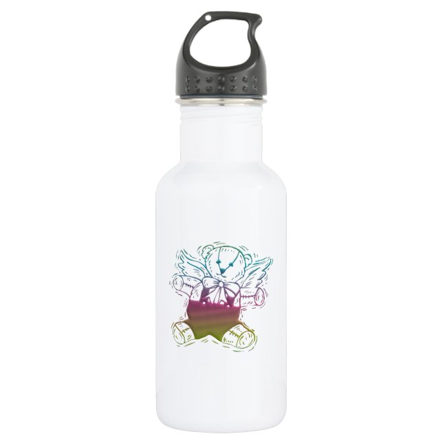 Botella De Agua Teddy-Bear Angel (Anverso)