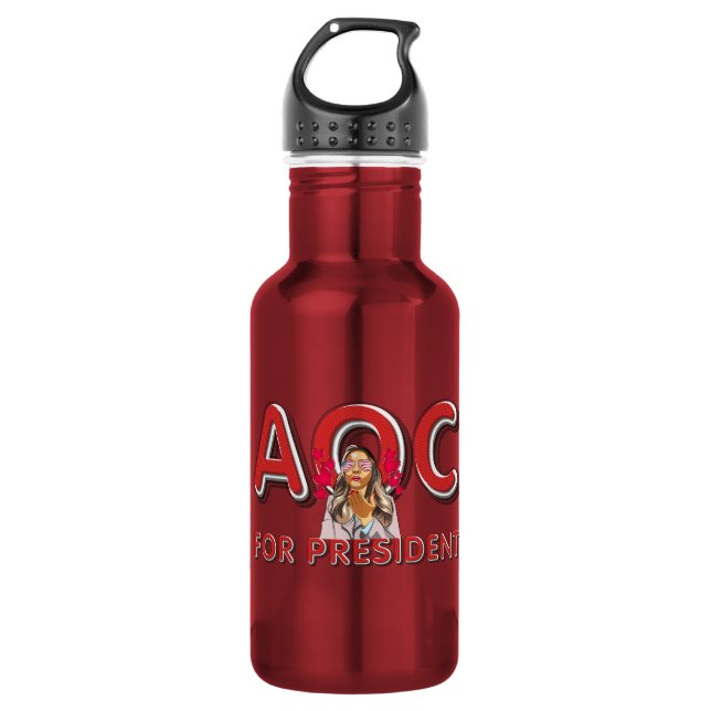 Botella De Agua TEE AOC para Presidente (Anverso)