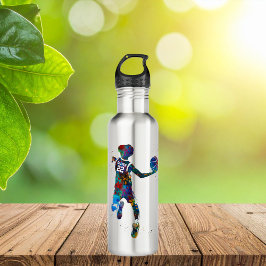Botella De Agua Teen Basketball Player