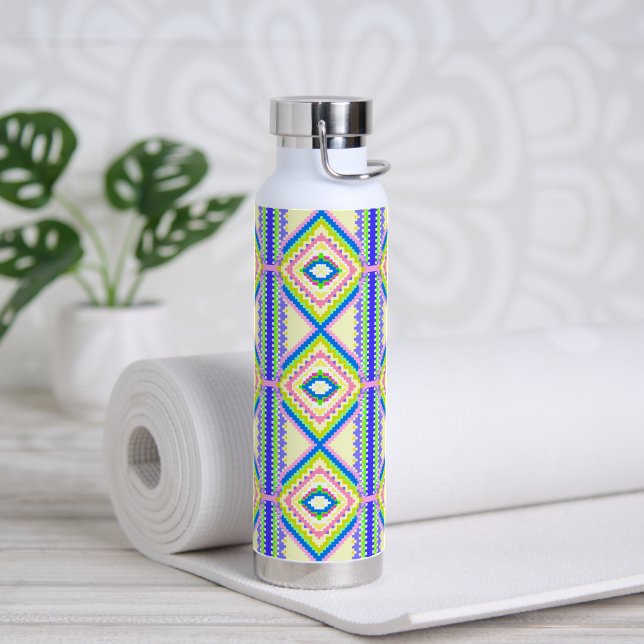 Botella De Agua Tejedor eléctrico del cielo (Yoga (girado))
