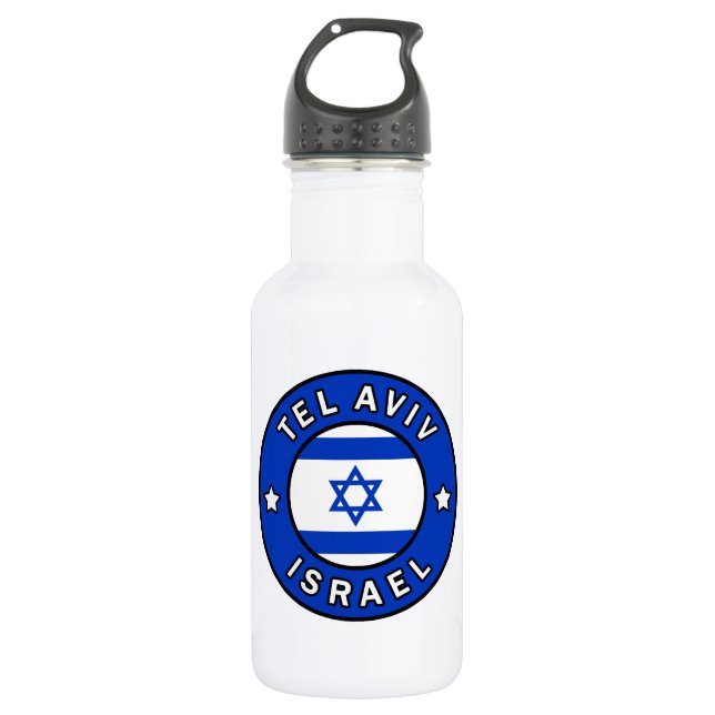 Botella De Agua Tel Aviv Israel (Anverso)