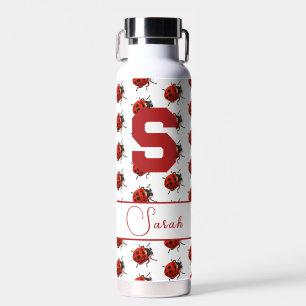 Botella De Agua Tema de la Ladybug Personalizada