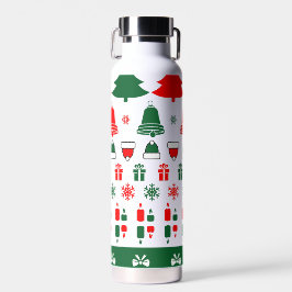 Botella De Agua Tema de navidades