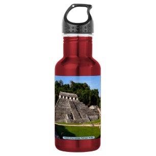 Botella De Agua Templo de las Inscripciones, Palenque, México