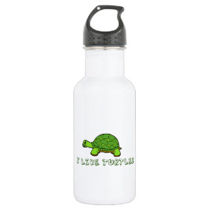 Botella De Agua Tengo gusto de tortugas