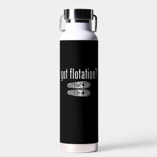 Botella De Agua Tengo raquetas de nieve flotantes