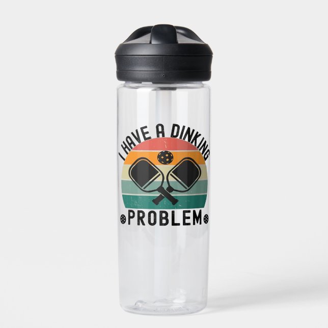 Botella De Agua Tengo Un Problema De Beber (Delante)