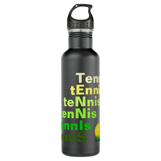Botella De Agua Tenis (Anverso)