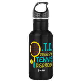 Botella De Agua Tenis divertida