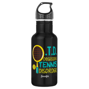 Botella De Agua Tenis divertida