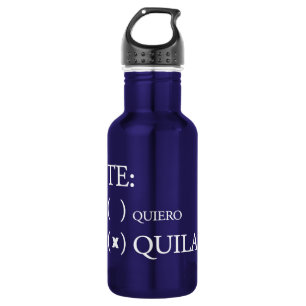 Botella De Agua Tequila de Te Quiero