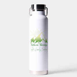 Botella De Agua Terapia de naturaleza Camping familiar personaliza