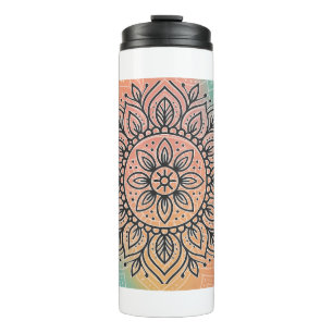 Botella de agua Termal Mandala