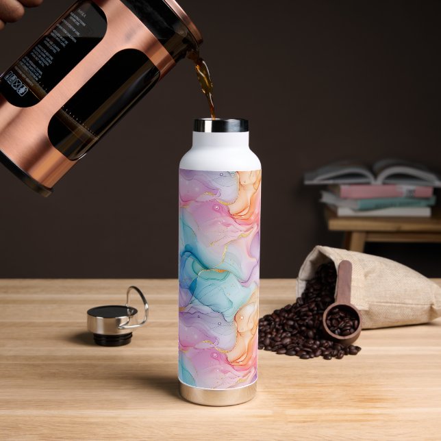Botella De Agua Térmica de Café (Café (girado))