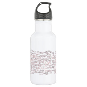 Botella De Agua Términos culinarios Nube de palabras