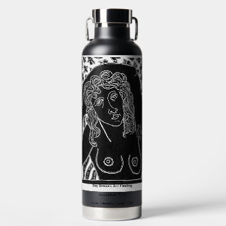 Botella De Agua Termo con aislamiento de vacío de cobre con imagen